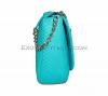 Snakeskin purse light blue CL-202